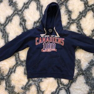 5/$25🖤 Montreal Canadians hoodie